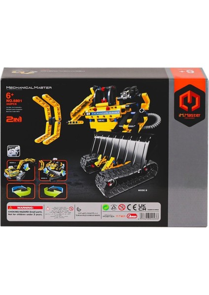 8037 Imm Kumandalı Master Blokları Kepçe 3ın1 430 Parça fiyatları