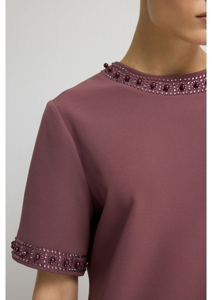 Işlemeli Mini Elbise A.murdum 12445944000 modelleri