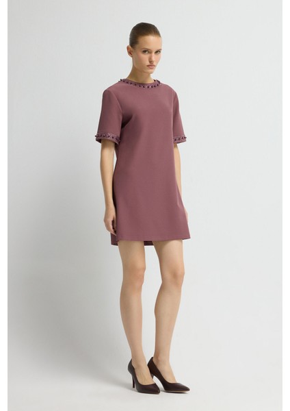 Işlemeli Mini Elbise A.murdum 12445944000 fırsatları