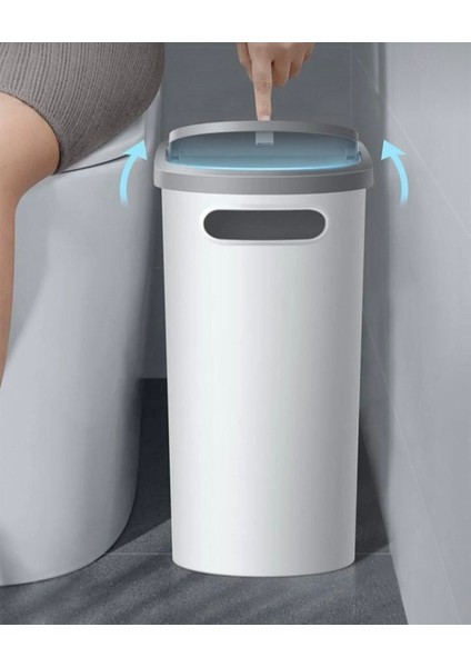 10 Lt Kups Banyo,ofis,mutfak Çöp Kovası (Gri) fiyatları