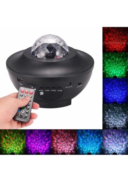 bulurum yıldızlı gökyüzü projektörü uzaktan kumandalı çocuklara özel şarjlı