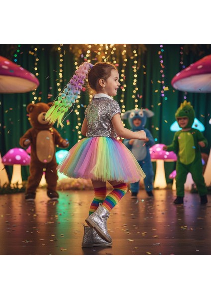 Bn Örgülü Lastikli At Kuyruğu / ACM18