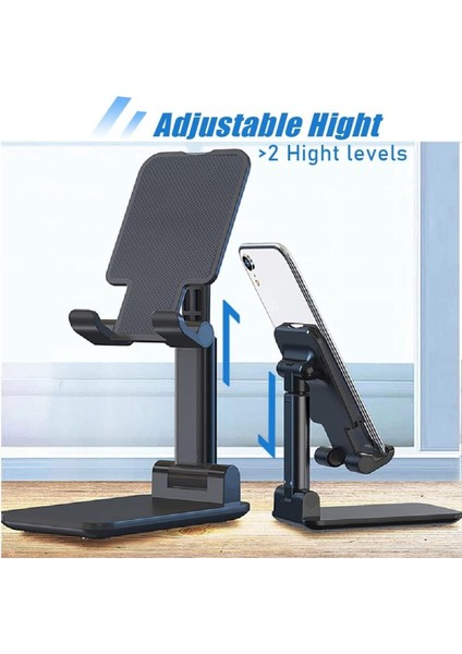 Masa Üstü Tablet Telefon Tutucu Portatif Ayarlanabilir Telefon Standı Akrobat Siyah 1 Yıl Torpido Üs modelleri