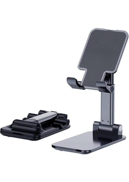Masa Üstü Tablet Telefon Tutucu Portatif Ayarlanabilir Telefon Standı Akrobat Siyah 1 Yıl Torpido Üs