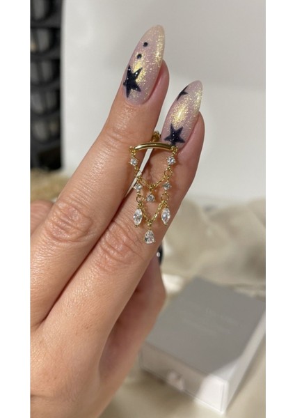Damla Taşlı Piercing
