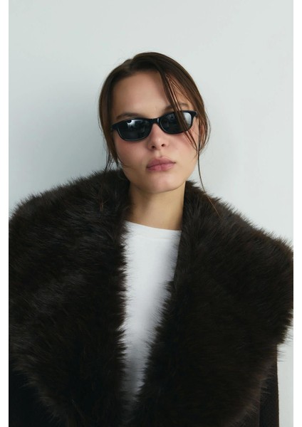 Acı Kahve Kürk Yaka