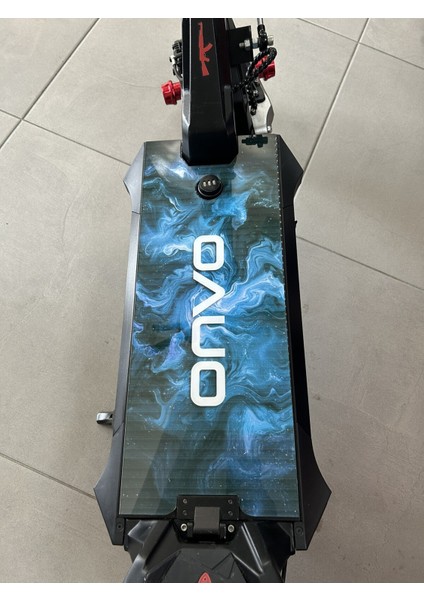 Onvo Elektrikli Scooter Rx4 Yapışkanlı Pleksi Tabanlık 3mm