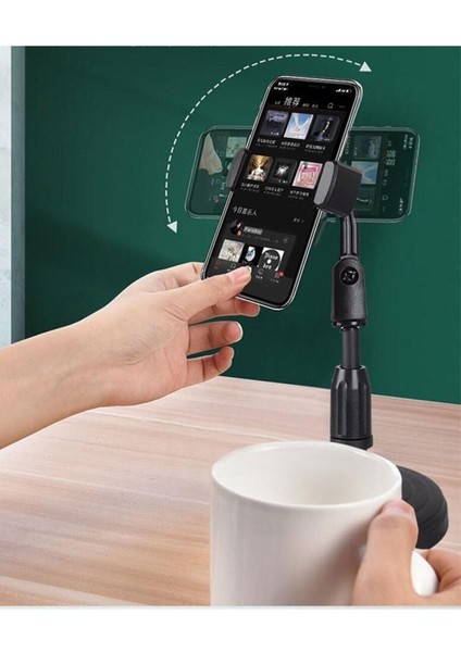 Teleskopik Telefon Tutucu Telefon Tutacağı Beyaz Tül