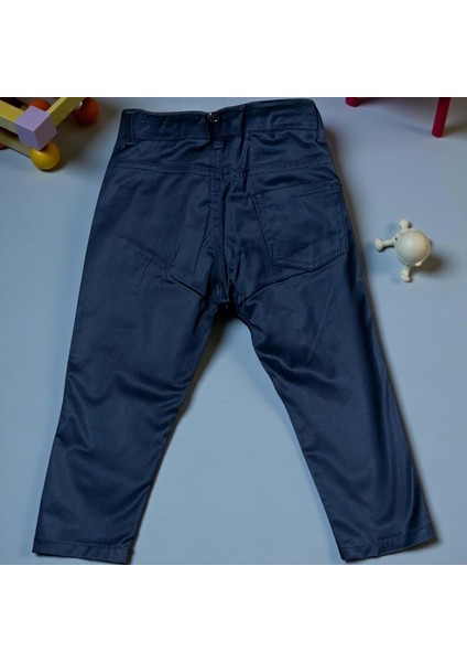 Klasik Kesim Ince Gabardin Pantolon - RN25PNT-LACIVERT-7 Yaş Lacivert fiyatları