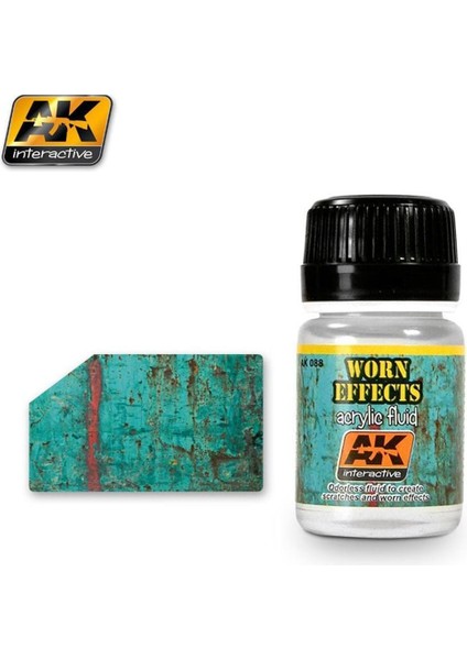 Ak 088 35 Ml. Yıpranmış Yüzey Efekti, Akrilik Model Boyası