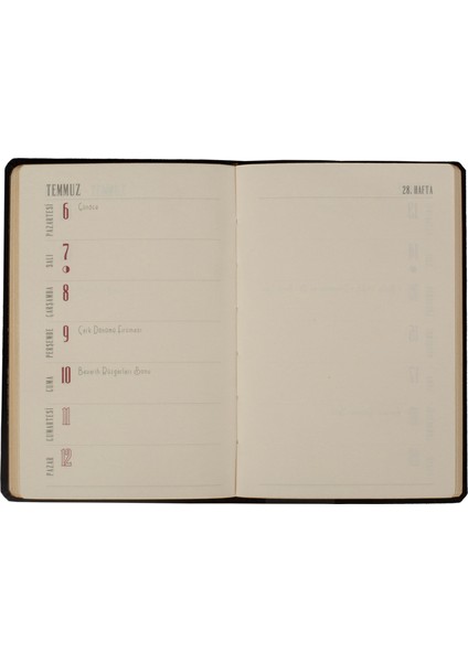 Ece-Tünel Siyah Düz Haftalık 9X14 2026 fırsatları