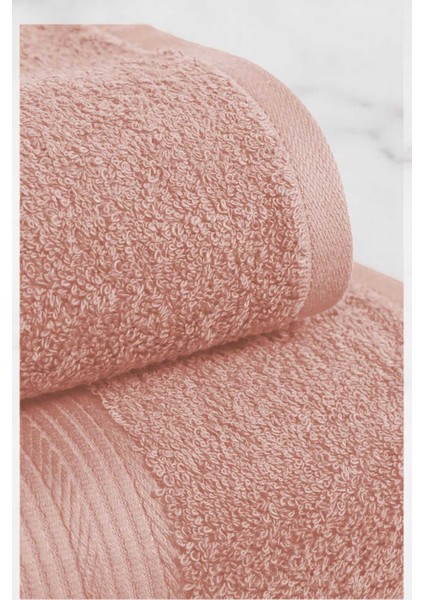 2 Parça Battal Lüks Premium Banyo Spa Havlu Takımı 90X170 cm Somon fiyatları