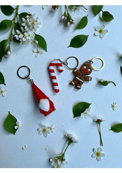 Yılbaşı Anahtarlık Seti Üçlü