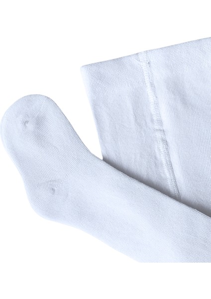 Kız Erkek Unisex Bebek Çocuk Beyaz Gri Krem Külotlu Çorap 3lü Set fırsatları