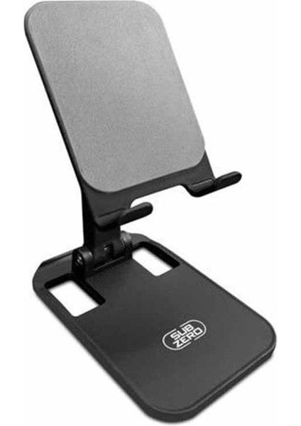 Cep Telefon Tutucu Masaüstü Stant Tablet Tutacak Şarj Standı Foldable Beyaz