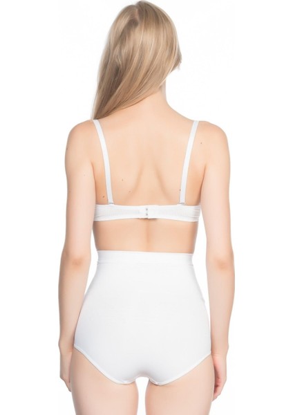 Beyaz Mı Emay 7024 Yüksek Bel Slip Korse modelleri