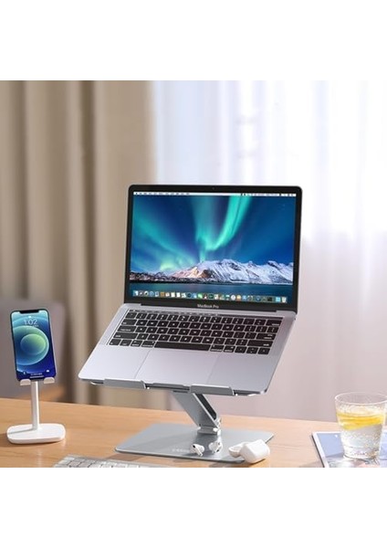 Yükseklik ve Açı Ayarlı Alüminyum Tablet Notebook Standı modelleri