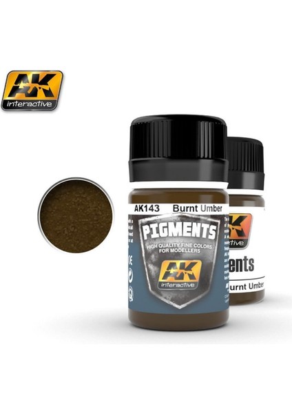Ak 143 35 Ml.burnt Umber Pigment