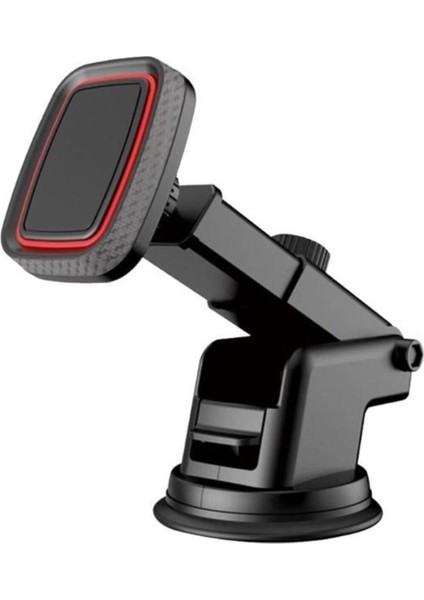 CH110 Mıknatıslı Oynar Başlıklı Vantuzlu Araç Tutucu Beyaz Cam