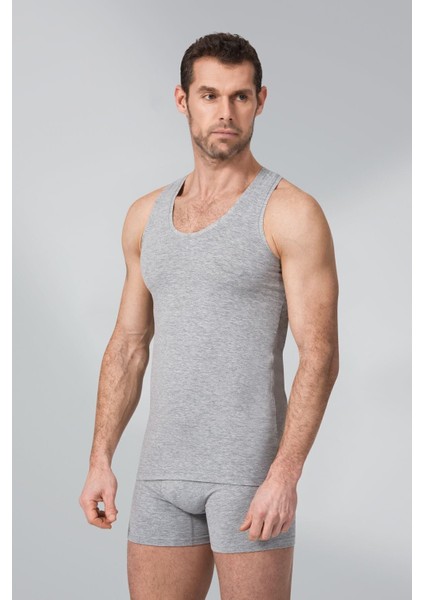 3'lü Erkek Gri Modal Sporcu Rambo Atlet