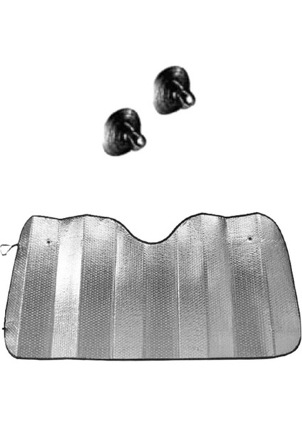 Araba Ön Atamarket-Güneşliği Vantuzlu Alüminyum Katlanabilir Güneşten Koruyucu Güneşlik 130X60 cm modelleri