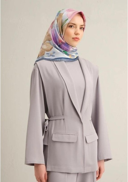 Armine Ipek Eşarp 2025 Yaz - 9318-31 Mavi Yeşil Sura fiyatları