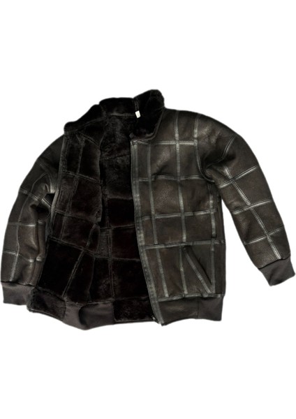 Özel Üretim Patchwork Kürk-Süet Gerçek Deri Çocuk Mont 5-6 Yaş fiyatları