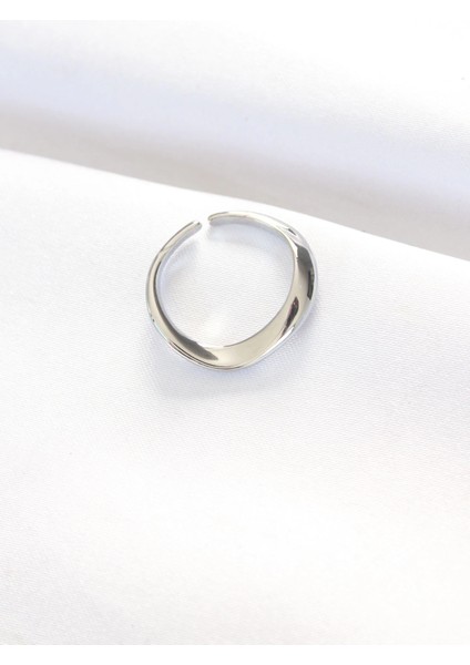 Bfs Yassı Silver Renk Ayarlanabilir Yüzük fiyatları