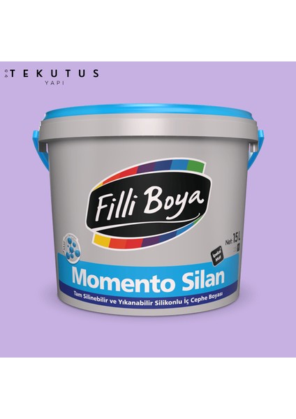 Momento Silan Silikonlu Iç Cephe Boyası 15 L Begonvil / K-487