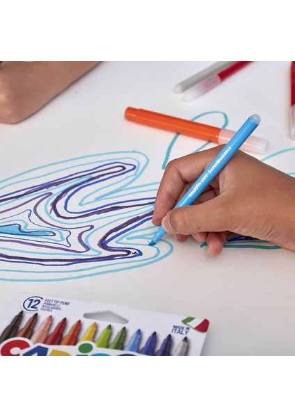 Joy Süper Yıkanabilir Keçeli Boya Kalemi 60’lı (Sert Kutu) modelleri