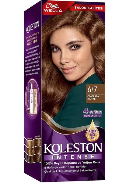 Koleston Intense Saç Boyası 6/7 Çikolata Kahve - Salon Kalitesi fırsatları