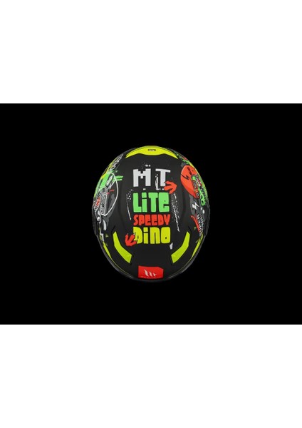 Kask mt Çocuk Lıte Dino A1 Mat Siyah fırsatları