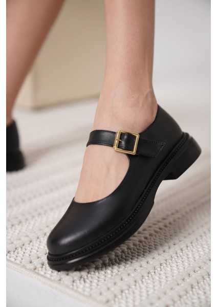 Anairb Siyah Gunluk Mary Jane Ayakkabı fiyatları