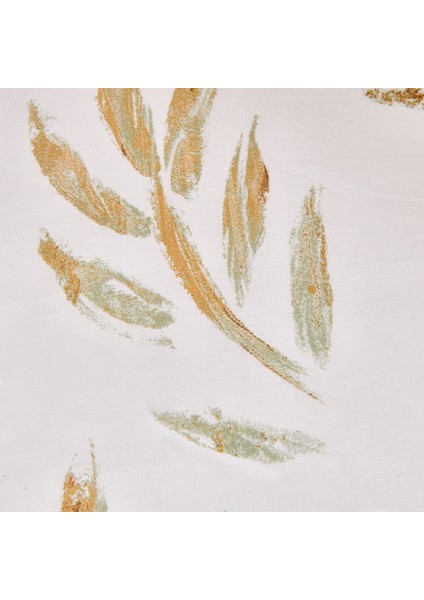 Soft Bulong 2'li Yastık Kılıfı - Ekru / Yeşil - 50X70 cm fiyatları