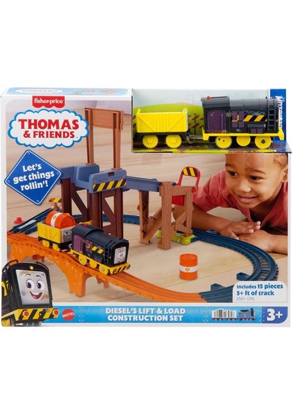 JBW20 Thomas ve Arkadaşları - Dieselin Inşaat Seti - MATTEL.L.JBW20