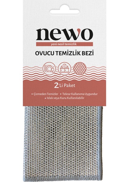 Ovucu Temizlik Bezi 2'li 2 Adet