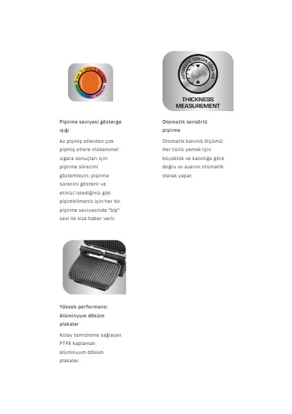 Optigrill+ 4 Porsiyon Kapasiteli 2000 Watt 6 Programlı Barbekü Izgara ve Tost Makinesi - Inox+Mutfak Tartısı Hediyeli fırsatları