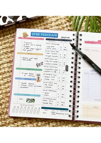 Van Gogh Badem Çiçeği Tasarımlı Spiralli Defter 1281 indirimleri