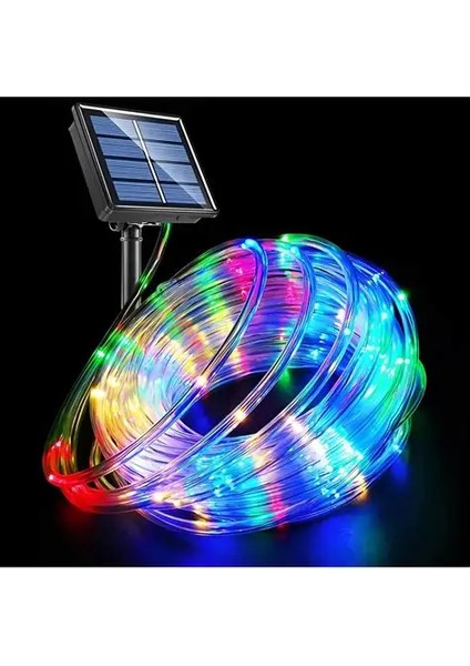 10 Metre Güneş Enerjili Su Geçirmez Bahçe Aydınlatma – Dış Mekan LED Işık Zinciri – Dekoratif Güneş Paneli Bahçe Süsü