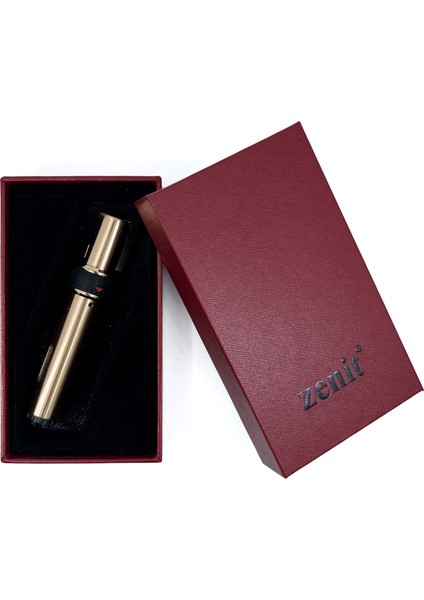 Tek Torch Jet Alev Metal Çakmak - Gold fırsatları