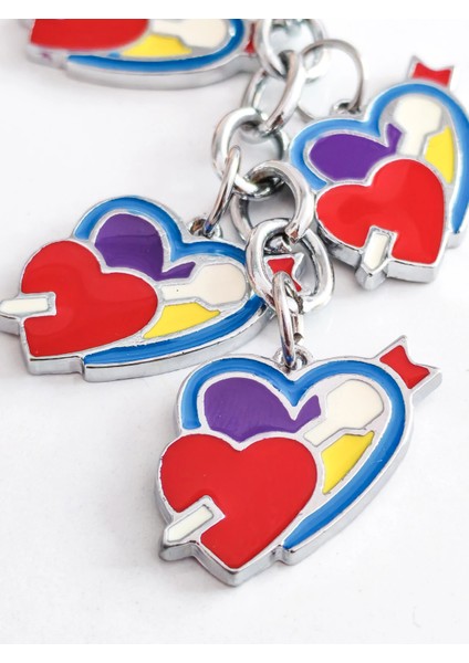 Kalp Içinde Kalp Metal Anahtarlık indirimleri