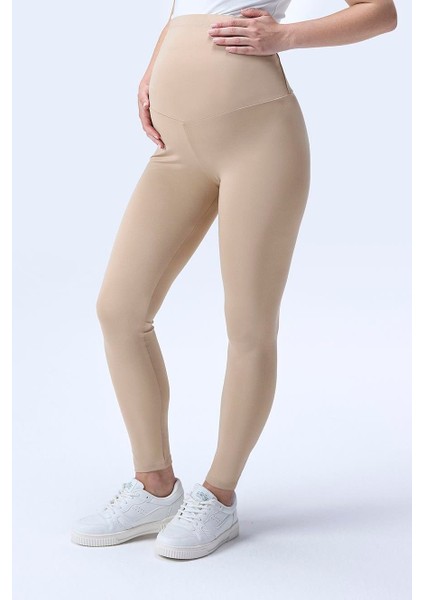 Imaj 344 Bej Renk Toparlayıcı ve Extra Esnek Etkili Yüksek Bel Hamile Tayt fırsatları
