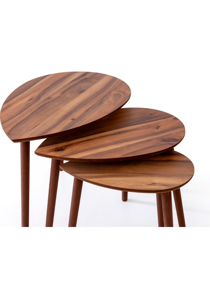 Barla 3'lü Zigon Sehpa