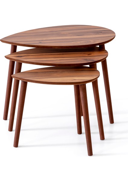 Barla 3'lü Zigon Sehpa