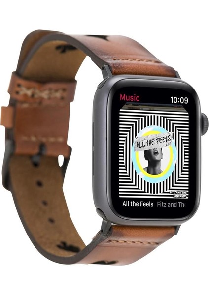 Apple Watch Uyumlu Deri Kordon 42-44-45MM Avesta RST2EF