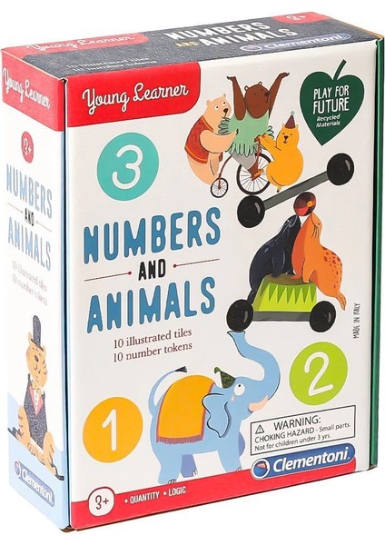 75048TR Young Learner - Sayılar ve Hayvanlar +3 Yaş modelleri