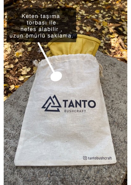 Gerçek Dana Derisi Sarı Erkek Eldiven – Dayanıklı Iş ve Outdoor Kullanımına Uygun