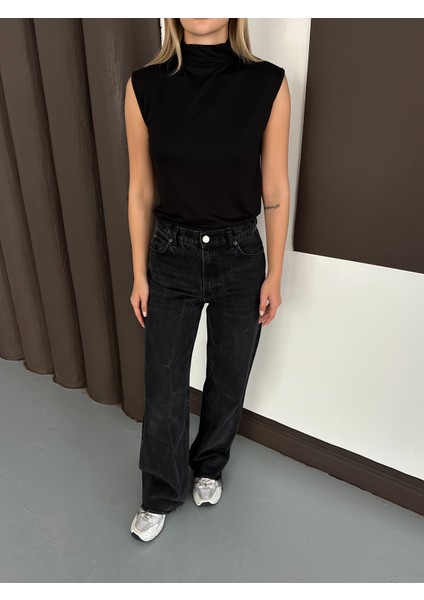 Kadın Sıfır Kol Boğazlı Body