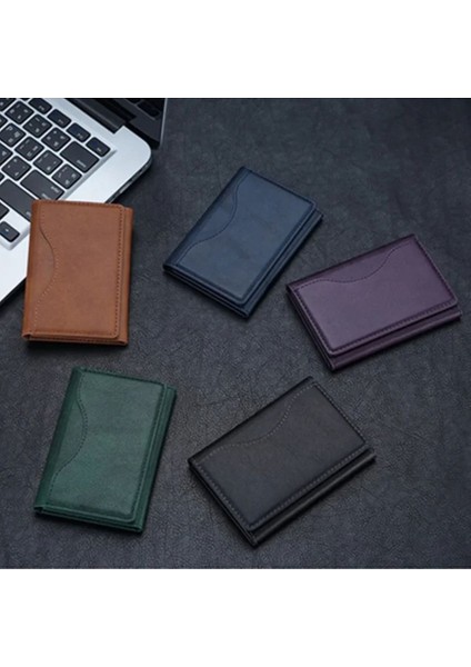 Magsafe Özellikli Mıknatıslı 5 Bölmeli Stand Olabilen Suni Deri Kartlık fiyatları