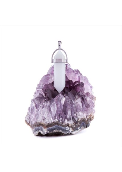 Kuvars Point Kolye Ucu